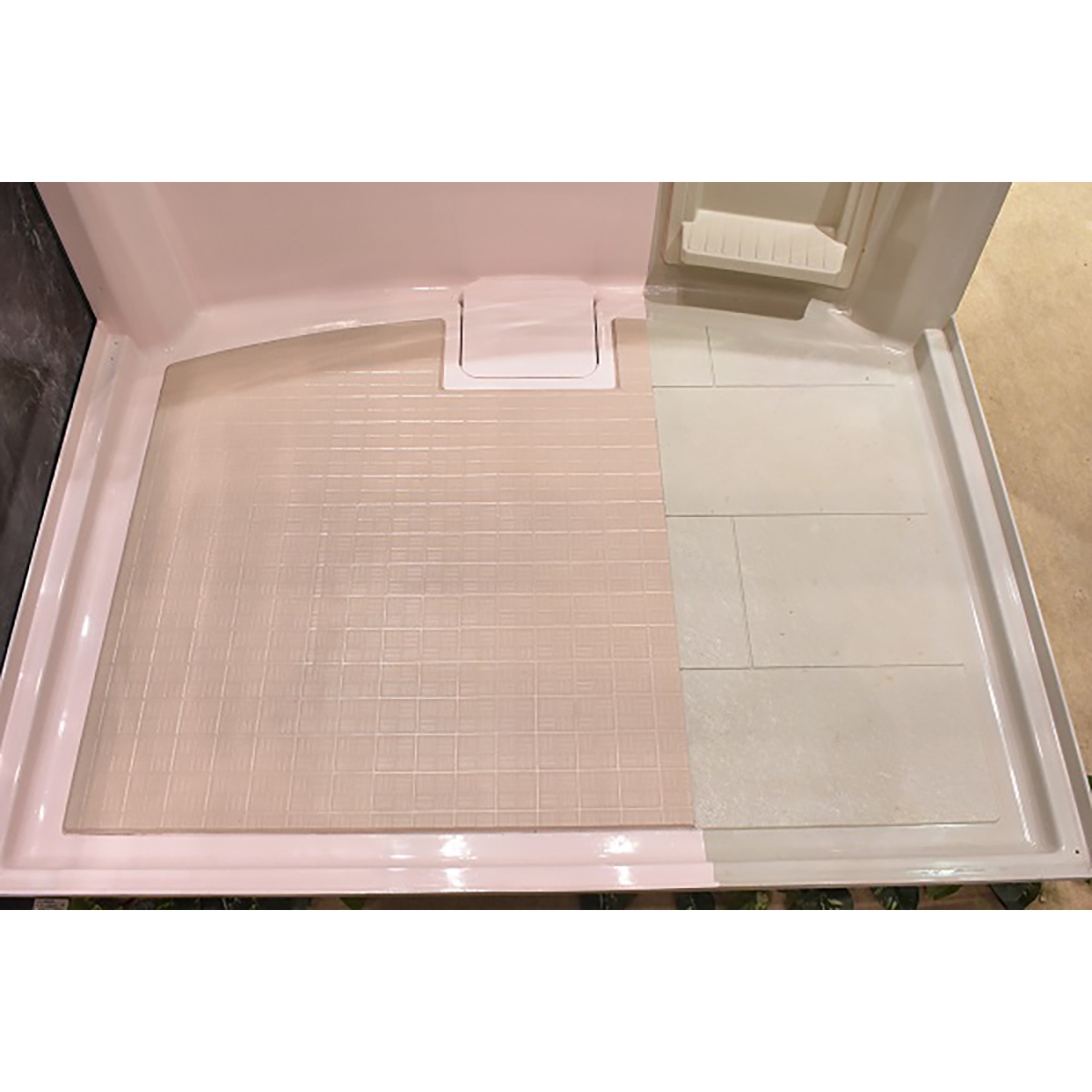 バスリメイク（床パネル貼り）